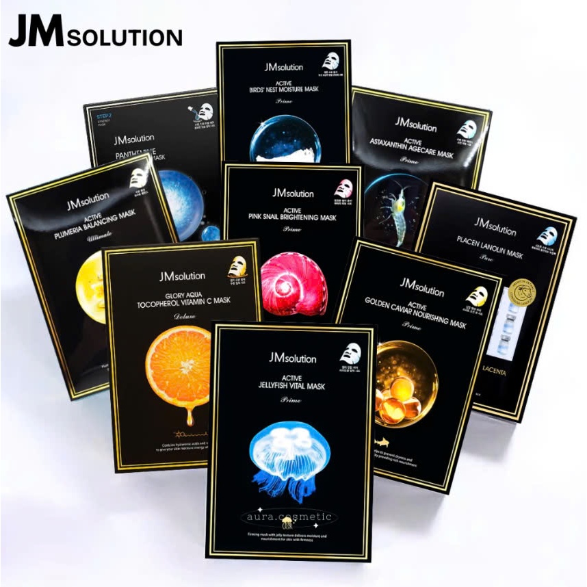Mặt Nạ JMSolution Phục Hồi, Cấp Ẩm, Giảm Mụn, Dưỡng Da 30ml