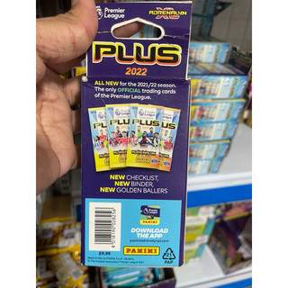 [ Multi Set ] Hộp Chứa Gói Thẻ  Multi Set Panini Adrenalyn Plus Premier League Mùa 2022 Multi Set ( 61 Thẻ )