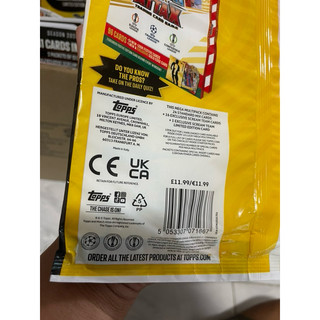 [Update Multipack #2 ]Túi Thẻ Cầu Thủ Bóng Đá Match Attax Update Mega Multipack 1 Scream Team Mùa 2024/25 24/25 (41 Thẻ)