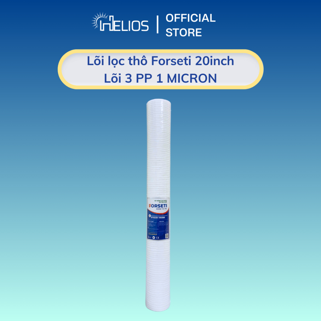 Ảnh Combo 3 lõi lọc đầu nguồn 20 inch FORSETI dùng cho cốc lọc 20inch 4