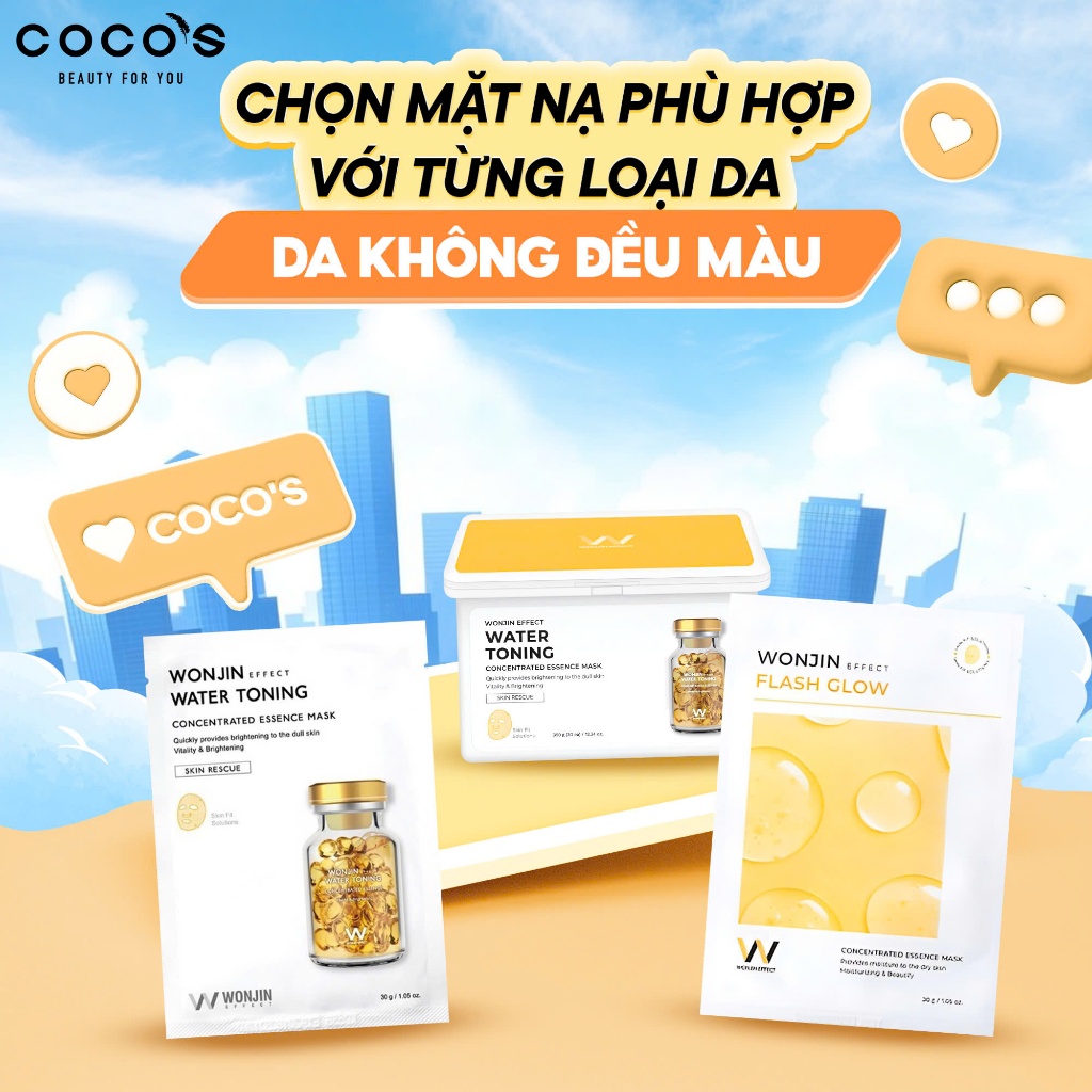 Ảnh Mặt Nạ Wonjin Cấp Ẩm, Làm Dịu, Cung Cấp Collagen 27g/ 30g 4