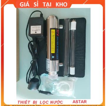BỘ ĐÈN UV DIỆT KHUẨN NƯỚC - DÙNG CHO CẤP KHOÁNG CUỐI TRONG MÁY LỌC