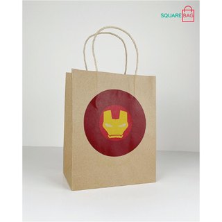Túi giấy Kraft nâu trẻ em. COMBO 10 CÁI
