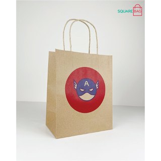 Túi giấy Kraft nâu trẻ em. COMBO 10 CÁI