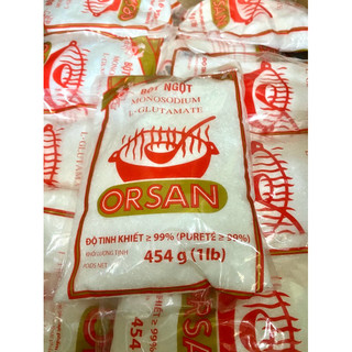 [Gói 454g] Bột ngọt (mì chính) ORSAN gói 100g/454g hạt nhỏ