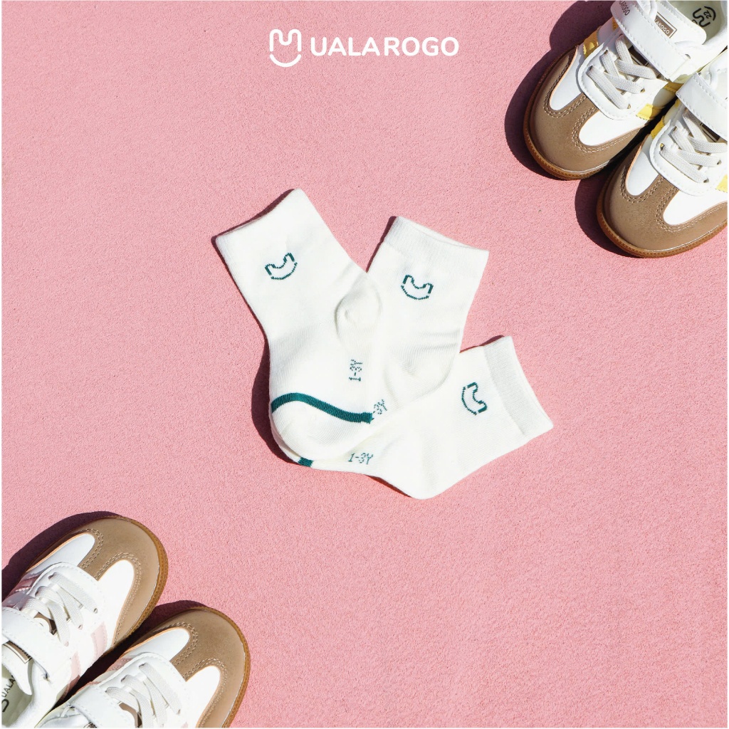 (1-5) Tất Uala Đồng Màu Cho Bé