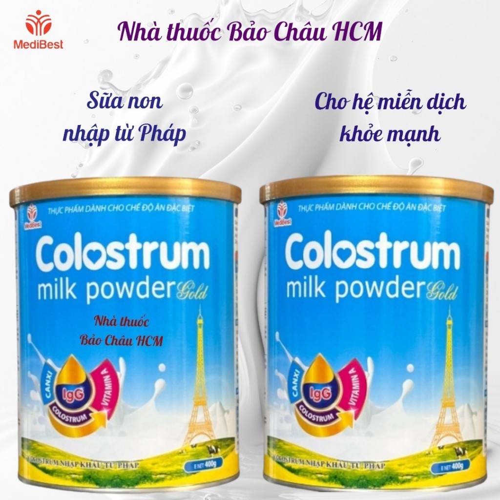 (Combo 2 lon) Sữa non COLOSTRUM Milk Powder Gold 400g (Hsd trên 12 ...