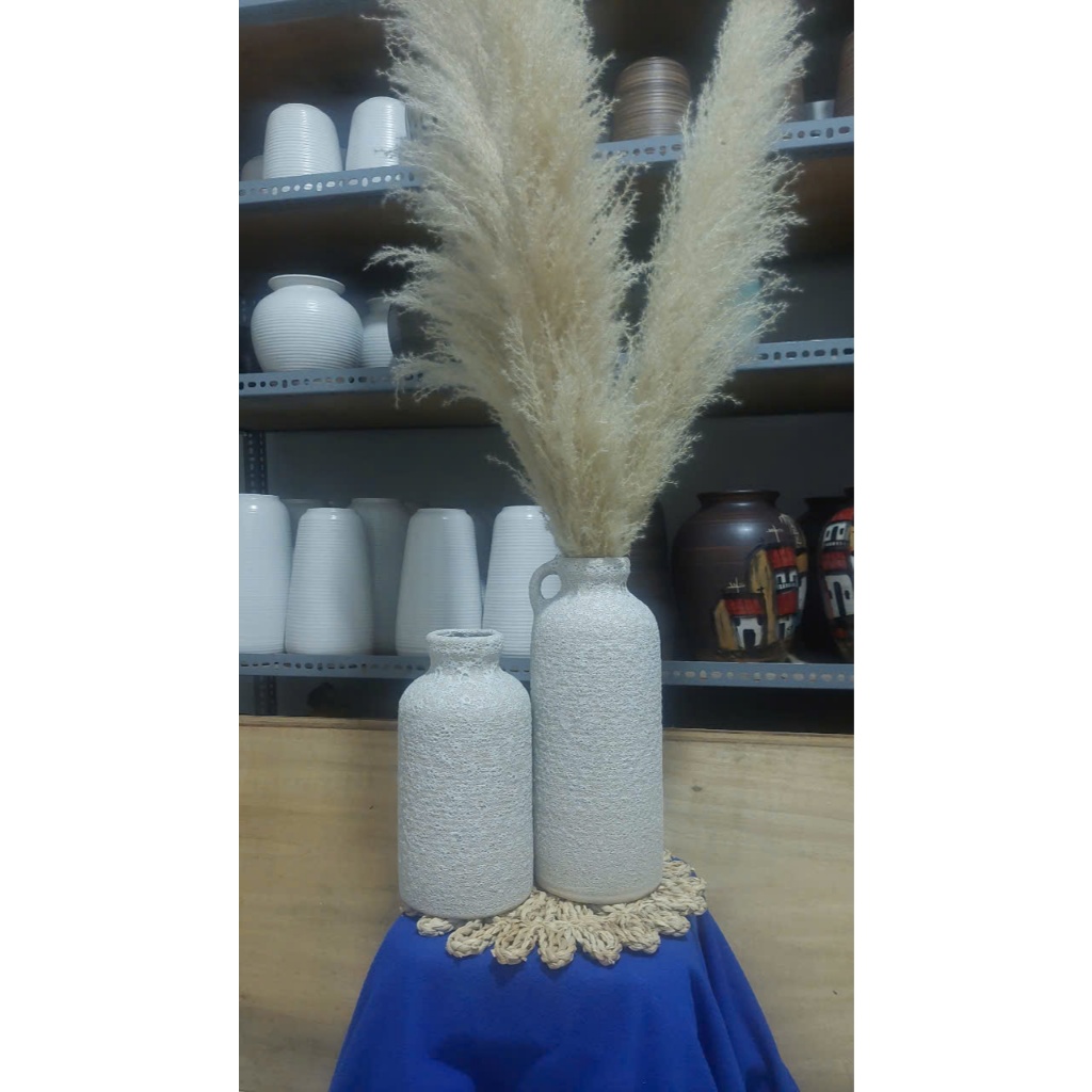 Bình gốm menatlentic mẫu chai quai, hợp decor, trang trí ,bình cắm hoa