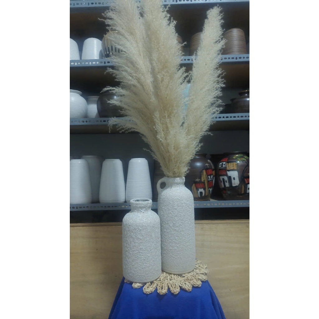 Bình gốm menatlentic mẫu chai quai, hợp decor, trang trí ,bình cắm hoa