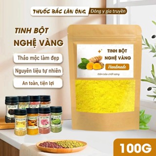 Tinh bột nghệ vàng nguyên chất 100g
