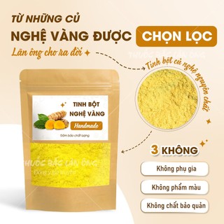 Tinh bột nghệ vàng nguyên chất 100g