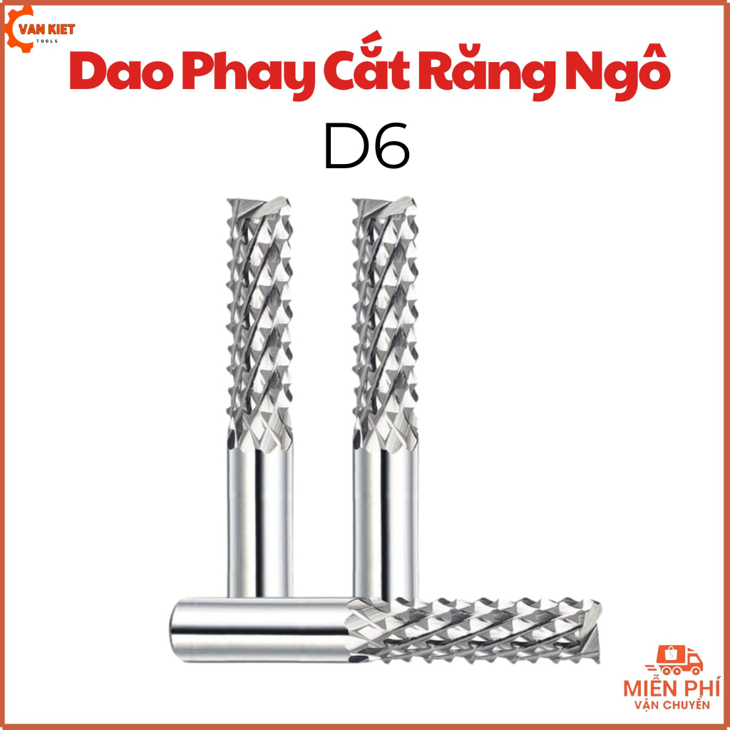 D6 Dao Phay Cắt Răng Ngô - Dao Phay Bắp | Shopee Việt Nam