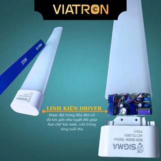 Đèn Tuýp Bán Nguyệt | Công Suất 60W 100W 120cm Đèn Điện Nhà Dân | Bảo Hành Hai Năm VSUN LED VIATRON