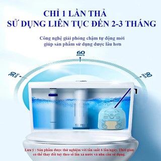 Lọ Thả Bồn Cầu Hình Mèo Xinh – Khử Mùi, Diệt Khuẩn, Làm Sạch Toilet, Thơm Lâu, Thiết Kế Tiện Lợi