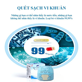 Lọ Thả Bồn Cầu Hình Mèo Xinh – Khử Mùi, Diệt Khuẩn, Làm Sạch Toilet, Thơm Lâu, Thiết Kế Tiện Lợi