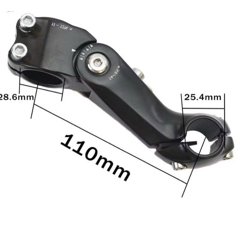 (HÀNG THANH LÝ) Po tăng 25,4mm chỉnh Tay lái xe đạp đường trường (Tay lái chỉ "/ 25,4mm)