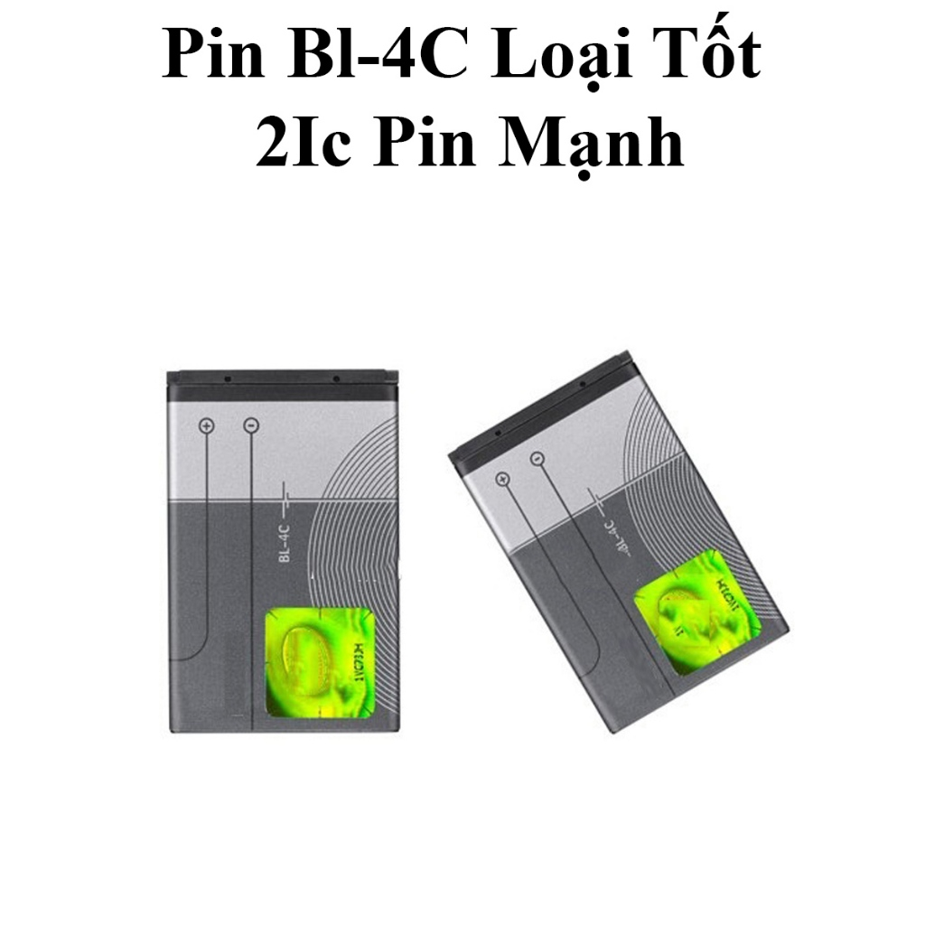Pin Điện Thoại Bl-4C Loại Tốt 2Ic Pin Mạnh | Shopee Việt Nam