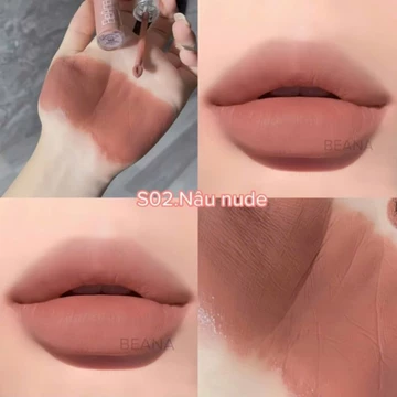 Son nâu nude nâu tây, son BeAna nâu lạnh son tone nâu sang chảnh