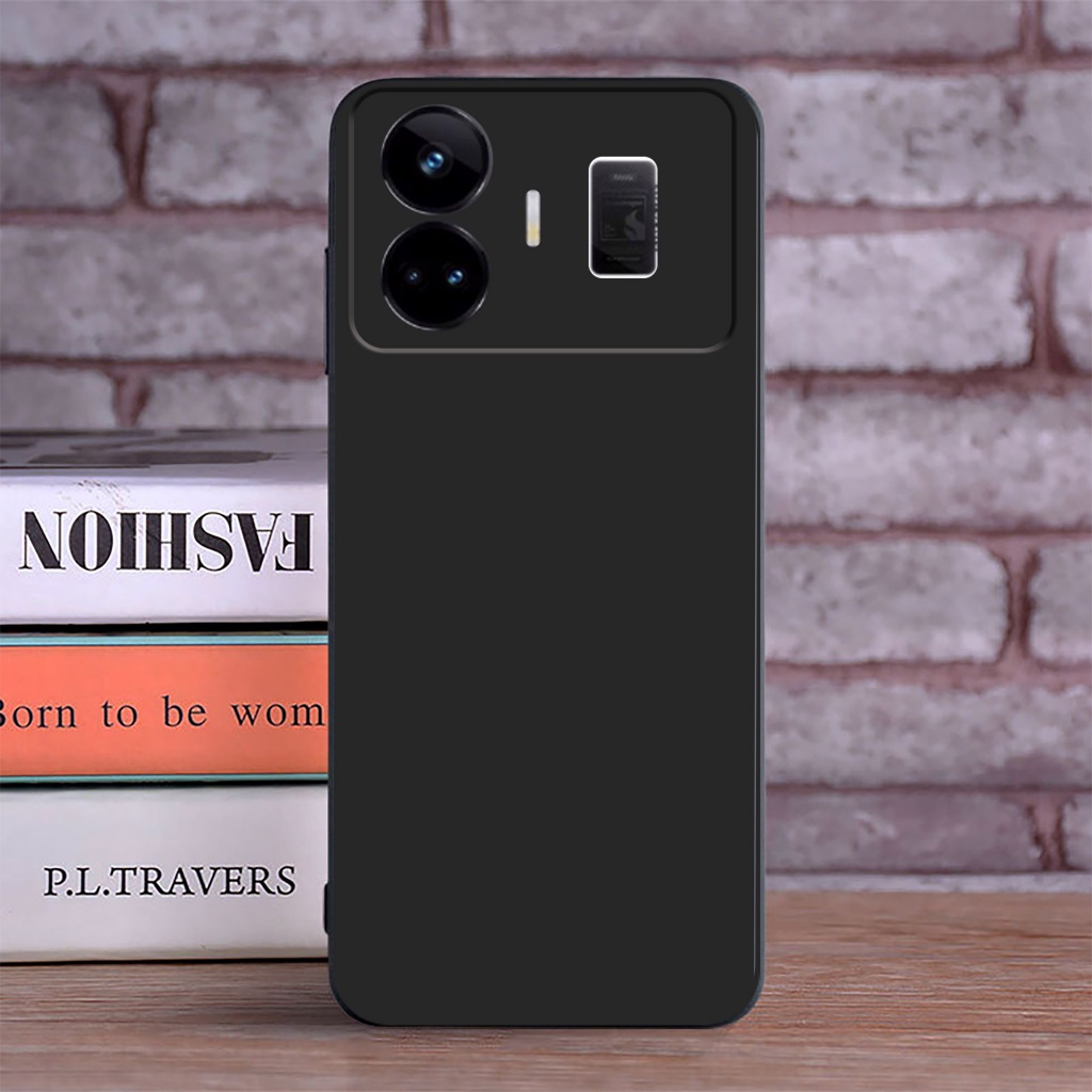 Ốp lưng Realme GT Neo 5 / 5 SE viền cạnh vuông bảo vệ cam điện thoại nhựa TPU dẻo chống bẩn bụi sốc