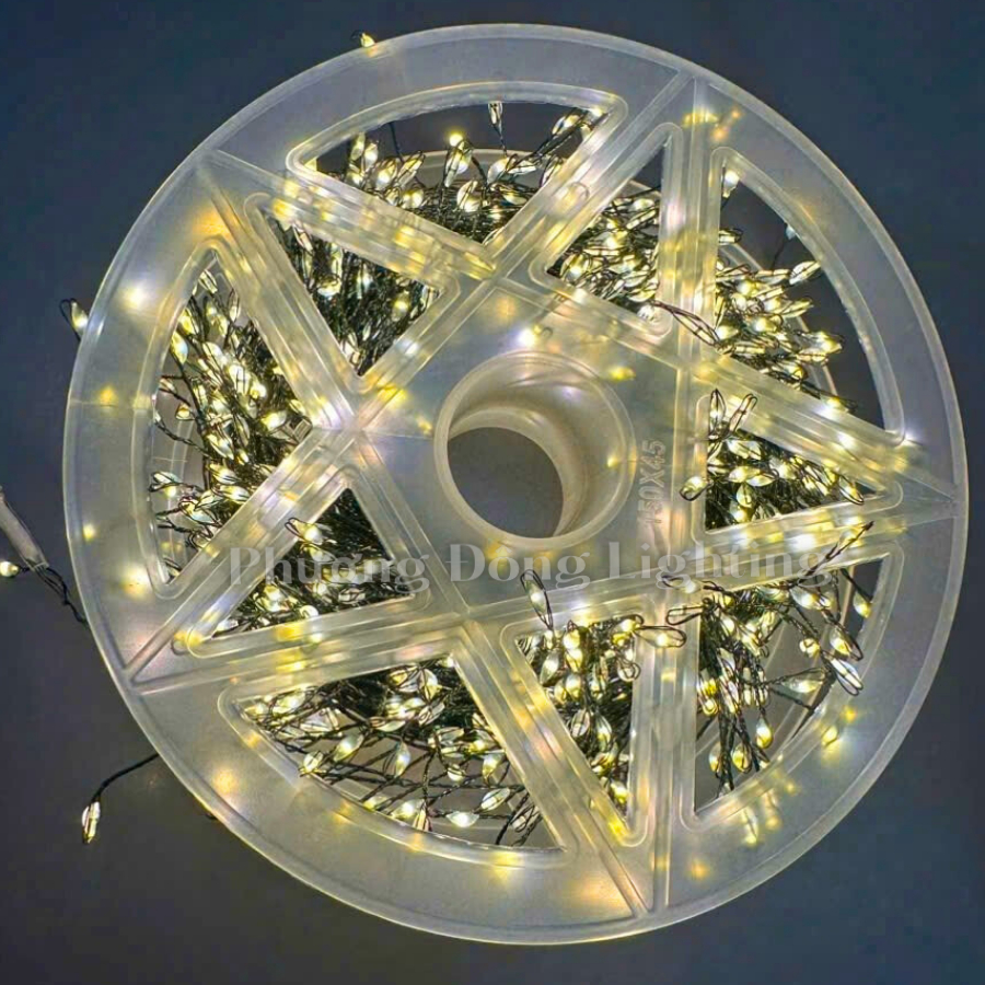 Dây đèn LED rễ cây 30m - 1000 bóng Trang trí Noel Cắm điện 220v