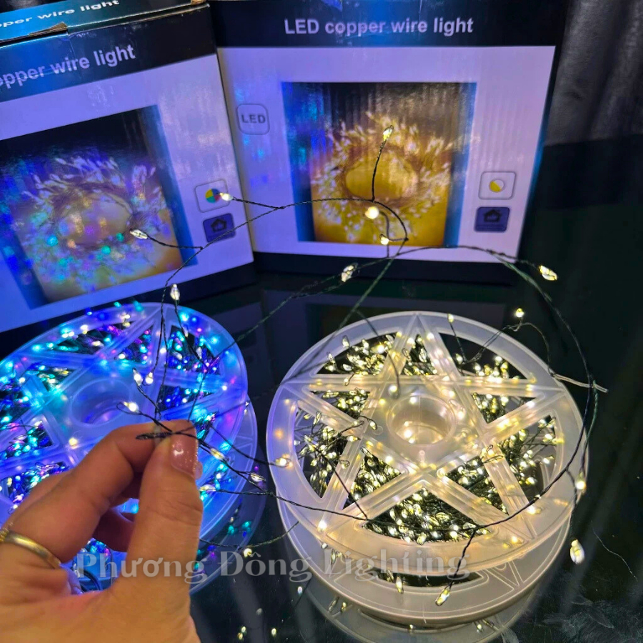 Dây đèn LED rễ cây 30m - 1000 bóng Trang trí Noel Cắm điện 220v