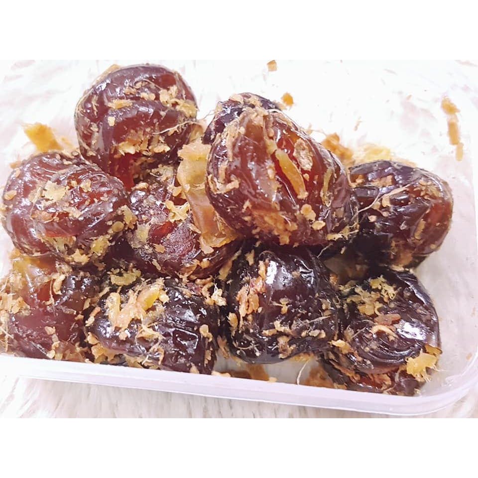 Ô Mai Mận Dẻo Gừng Vạn Hương Chuẩn Vị Truyền Thống hộp (200g, 350g)