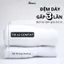 Hộp 5 đôi tất xù GOMTAT cổ cao trơn nam nữ có đệm xù dày chất liệu cotton êm chân - TATXU-TRON-CB5