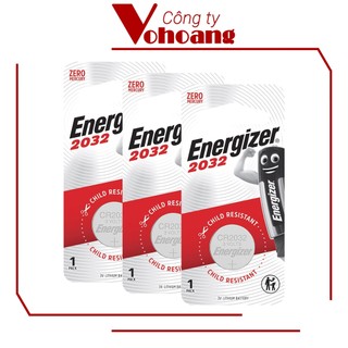 Bộ 3 Pin Energizer 2032 3V (Bạc)
