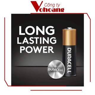 Vỉ 2 pin AA Duracell Coppertop dung lượng cao chính hãng