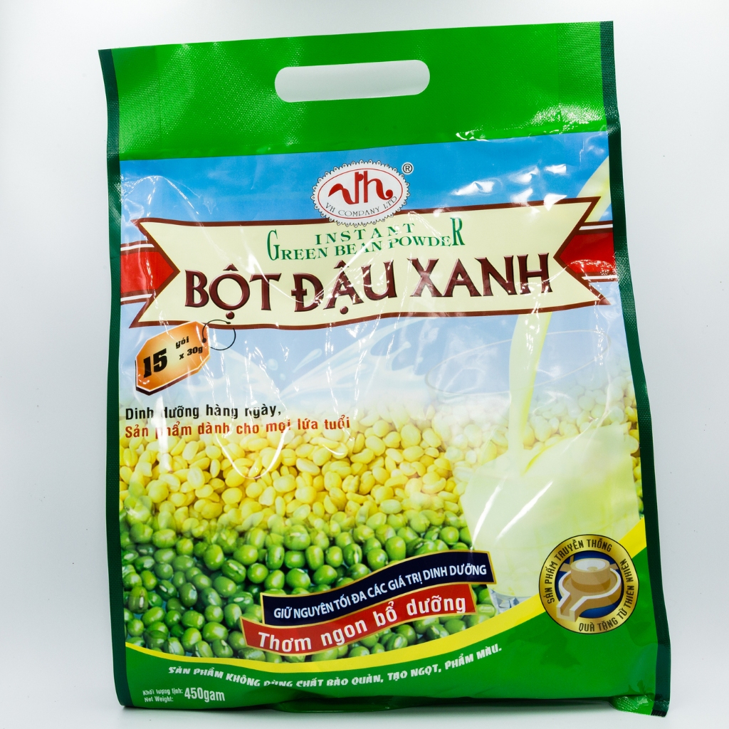 Bột đậu xanh nguyên chất dinh dưỡng Vạn Hương (có đường/không đường)