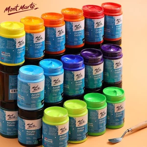 Màu Acrylic Mont Marte 300ml vẽ tranh tường,trên toan,trên vải,...