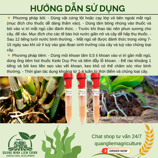 Thuốc kích chồi, ra hoa Keiki Duy Spray Đỏ bôi trực tiếp (đánh thức mầm ngủ) – Lọ 15ml