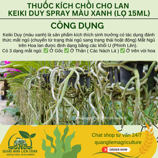 Thuốc kích chồi cho Lan Keiki Duy Spray màu Xanh (lọ 15ml)
