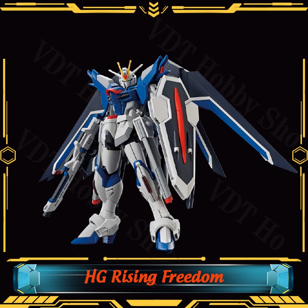 Mô hình lắp ráp HG Rising Freedom | Shopee Việt Nam
