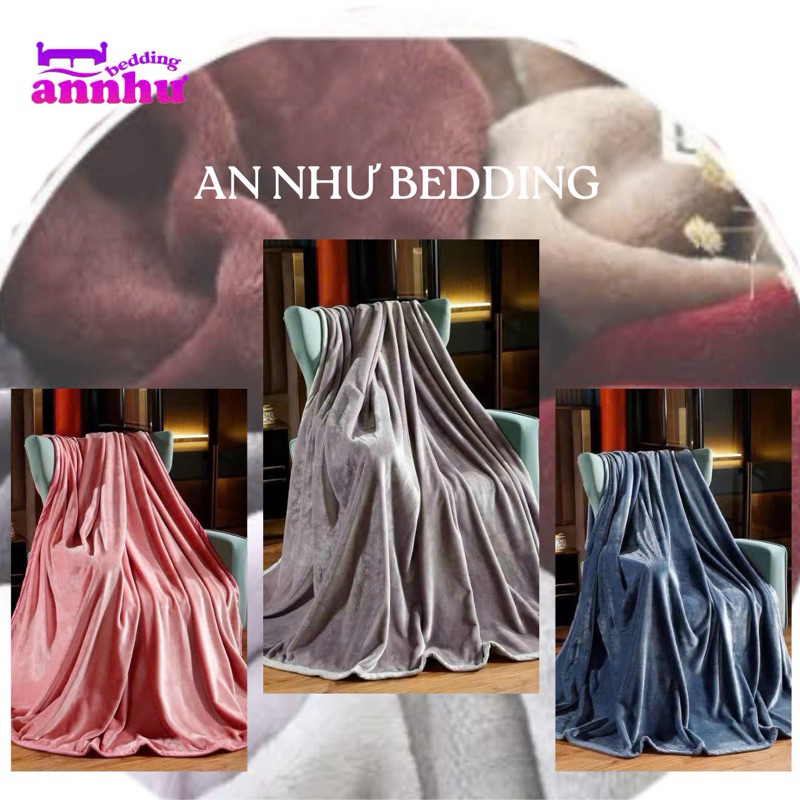 Chăn Lông Tuyết Cao Cấp 2mx2m3 Hàng Nhập Khẩu Loại 1 An Như Bedding