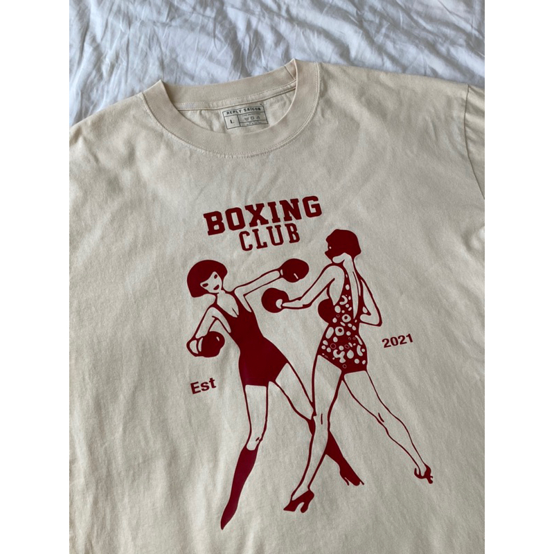 Áo thun boxing club (Nam/Nữ) 100% cotton | BigBuy360 - bigbuy360.vn
