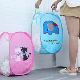 Giỏ vải lưới đựng đồ gấp gọn,giỏ lưới đa năng đựng quần áo,đồ cá nhân