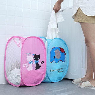 Giỏ vải lưới đựng đồ gấp gọn,giỏ lưới đa năng đựng quần áo,đồ cá nhân