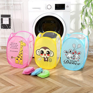 Giỏ vải lưới đựng đồ gấp gọn,giỏ lưới đa năng đựng quần áo,đồ cá nhân