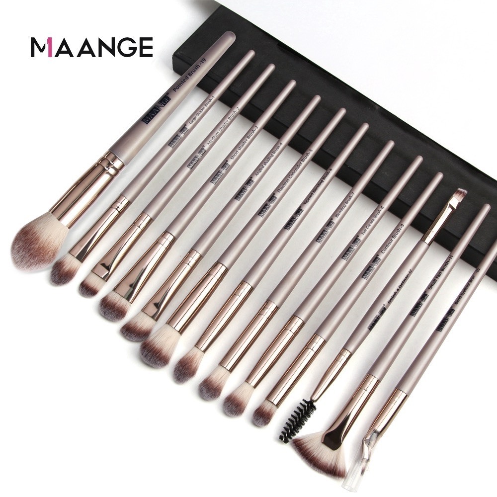 MAANGE Bộ cọ trang điểm 13 cây lông mềm mượt | NHÍM HOUSE
