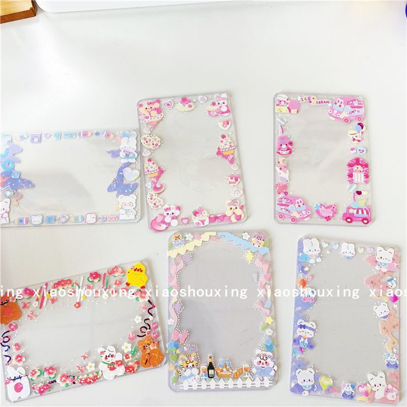 Top Loader Decor Ngẫu Nhiên, Thẻ Đựng Ảnh Decor Sticker | Shopee Việt Nam