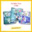 Áo Bọc Nệm Thun Lạnh 2 Mặt - Có Khóa Kéo, Thoáng Mát, Dễ Giặt