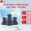 Bộ 4 Chân Chống Rung Máy Giặt, Tủ Lạnh - Đế Cao Su Chống Trượt, Tăng Giảm Chiều Cao Siêu Tiện Lợi
