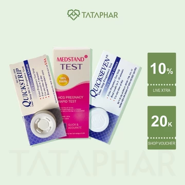 Que thử thai Quickstrip, QuickSeven, Que thử thai Medstand - Dễ dàng, nhanh chóng, chính xác