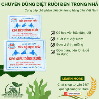 [COMBO 5 MIẾNG] Keo Dính Ruồi 2 Mặt Siêu Dính, Dính Chuột, miếng to, Nhiều Keo