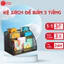 Giá Sách kệ sách để bàn 3 tầng Kệ để sách và dụng cụ học tập cho bé My Nhân