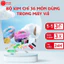 Bộ kim chỉ may vá đa năng, Bộ kim chỉ 36 món dùng trong may vá kèm hộp đựng trong suốt My Nhân