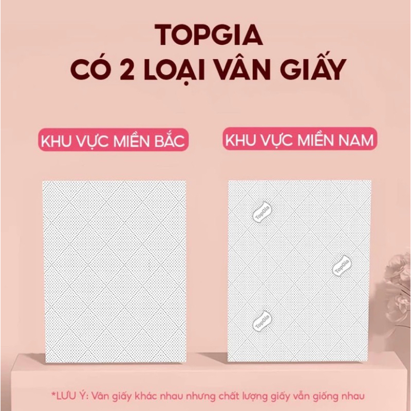 Thùng 10 Bịch Giấy Vệ Sinh Treo Tường Đa Sắc  làm từ bột gỗ nguyên chất, giấy tờ 4 lớp, dai mịn