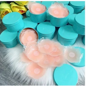Miếng dán ngực silicon dán ti, chống nước sử dụng nhiều lần- PK01