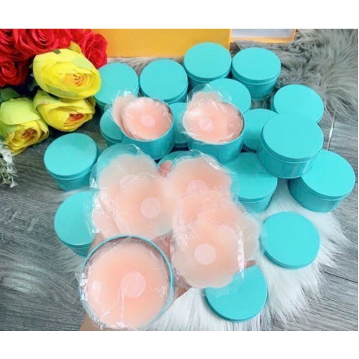 Miếng dán ngực silicon dán ti, chống nước sử dụng nhiều lần- PK01